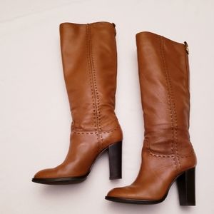 Tory Burch high heeled leather boots